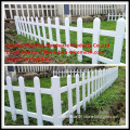 China best supplier white outdoor plastic garden fence panels